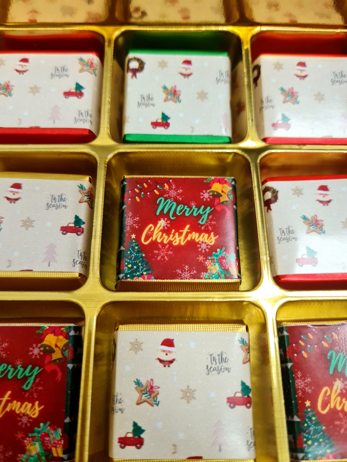 Christmas wrapped chocolate 1(medium)